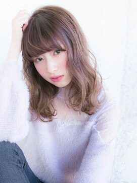 ルティア(Lutia) ふわミディアッシュブラウン