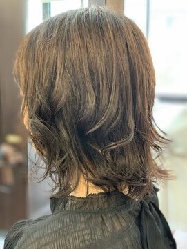 ヘアメイク オブジェ(hair make objet) ショートパーマ