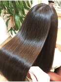 黒髪ロングストレート サラサラロング