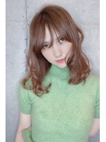 クーエフー(coo et fuu)&nbsp;フリンジウェーブにココアブラウン♪藤沢