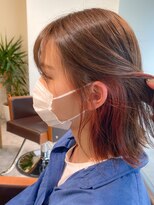 ネイヴィル オモテサンドウ(navile omotesando) *ブリーチなしインナーカラー*