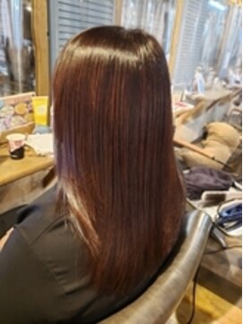 カラーリゾートAi 上野御徒町 仲御徒町店 憧れのうる艶ヘアー♪