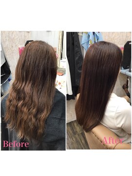 ラックフィールド 姫路別所店(Luck Field) 潤い艶エステカラーコース（髪質改善）