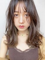 リンネテラス(Lin'ne terrace)&nbsp;ふんわりカールの愛されロング×シースルーバング＊こなれヘア