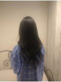 王道黒髪ロング#プルエクステ#ダイヤモンドヘア