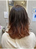 ダークオレンジグラデーション