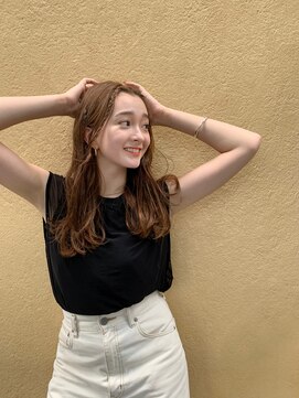 セシルへアー JR京都駅前店(Cecil hair) ワンレンロング_くびれヘア_髪質改善