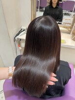 ハピネス 河原町店(Happiness)&nbsp;髪質改善 レイヤーカット ベージュ グレージュ 20代 30代 40代