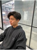 耳かけアップバング
