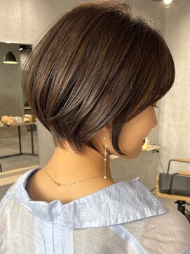 ニーナ せんげん台(nina) 30代40代大人女性/前髪ありショートボブ/ショートヘア/髪質改善