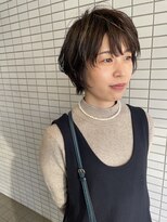 ヘアアンドスペース ベロン(hair&space velon)&nbsp;ハイライトショート