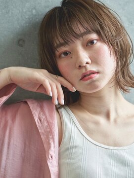 ジオ 国分寺(the O's) 斜めバング/シルキーベージュ/ブラントカット[国分寺駅]