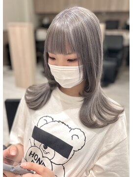 アッシュ 八王子店(Ash) ウルフ/シルバー/ブリーチ/イルミナカラー/韓国/ダブルカラー