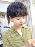 大人可愛いショートパーマ/スタイリング1分【GRAFF日本橋】