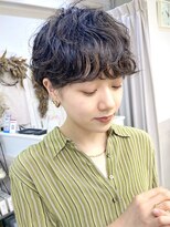 グラフ 日本橋(GRAFF) 大人可愛いショートパーマ/スタイリング1分【GRAFF日本橋】