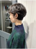 くせ毛ショート/ショートカット/丸みショート/ショートパーマ