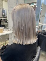 アフターニュース 新潟(afternews)&nbsp;ミルクティーベージュ/ダブルカラー/ケアブリーチ/髪質改善/原宿