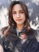 ノラ ウメダ(NORA UMEDA)&nbsp;【高木】レイヤーカット顔周りカットレイヤーウルフカット