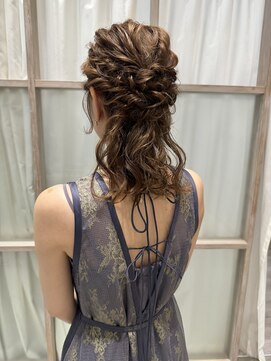 アンソル 戸田店(N'SOL) ハーフアップ