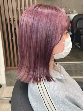 アトリエコア(Atelier Coa) ダブルカラーピンクベージュベージュカラーケアブリーチレイヤー