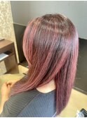 ハイライト×脱白髪染め