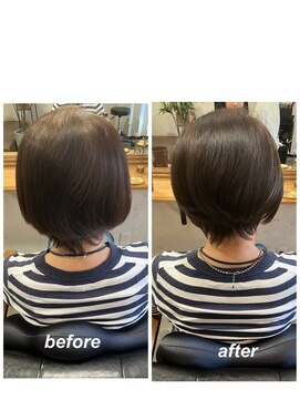 デン(den) 白髪染め×髪質改善