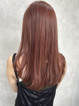 ルノン シェリー(LUNON cheliy) オレンジブラウンカラー/ダブルカラー/レイヤーカット/韓国