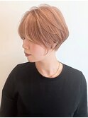 透明感×髪質改善カラーショート