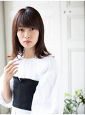 外はね×ストレートミディ☆20代30代40代50代
