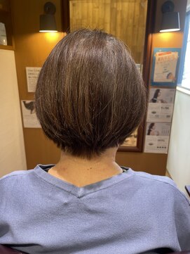 チアー ヘアリラクゼーション(cheer HAIRRELAXATION) ショートボブ