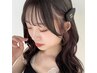 前髪カット＋カラー＋トリートメント￥18150→￥14520