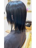 函館/ボブ/切りっぱなしボブ/カラー/ヘッドスパ