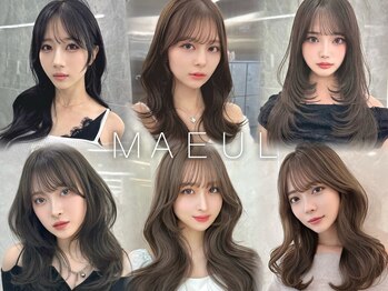 MAEUL NAGOYA 名駅　韓国/レイヤーカット/前髪顔まわり/髪質改善/透明感カラー