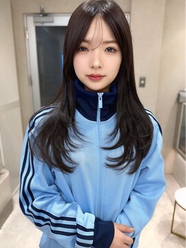 ロンド マーレ 天神大名店(Lond mare) 梶原指名 グレージュ/ウルフ/デジタルパーマ/チェリーブラウン