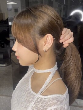 ジーナ 福岡天神(Zina) 韓国顔まわりヘア/Zina福岡天神