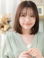 カバーヘア ブリス 大宮西口(COVER HAIR bliss) 流し前髪アッシュオリーブ内巻きワンカールc7大宮