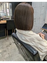 ローハ アゲオ(Lowha -ageo-)&nbsp;ツヤ髪ボブで大変身！ダメージ毛から美人スタイルへ