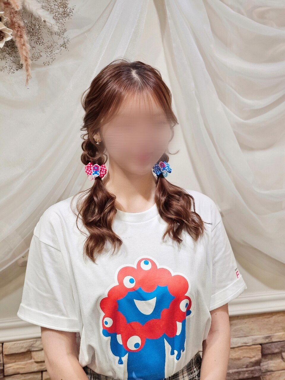 ミャクミャクヘア！？おさげツインテール☆：L259870024｜セットサロン