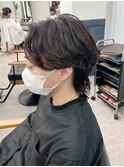 波巻きツイストスパイラルフェザーパーマ　MEN’S HAIR