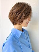 カバーヘア ブリス 北浦和(COVER HAIR bliss) 小顔透明感◎大人可愛いショート×ニュアンスパーマp北浦和