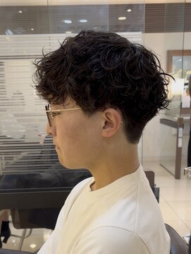 メンズ マッシュ シャドウパーマ メンズパーマ