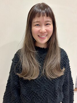 イーストハムネオ(EAST HAM NEO) 透明感ミルクティーベージュ/レイヤーカット/髪質改善