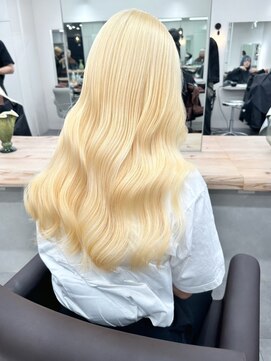 ベレーザ 川越(Beleza) 9210抜きっぱなしブリーチレイヤーホワイトミルクティベージュ