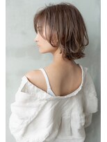 ケアリー 東浦和(Carelly) デザインカラー/レイヤーカット/ウェットヘア/オリーブベージュ
