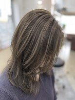 ビーワンヘアー 藤井寺 土師ノ里(B1hair)&nbsp;30代40代50代/艶髪/ハイライト/白髪ぼかし