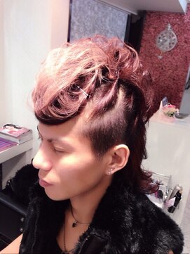 ヘアーサロン ジュエル(Hair Salon JEWEL) モヒカン盛り