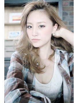 マイティ バイ エイチ(mighty by H) mighty【外国人風!】LooseWave×gradation