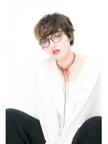 ボンヌーベル&nbsp;【Bonne Nouvelle】ラフ束感ボブ×無造作くせショート