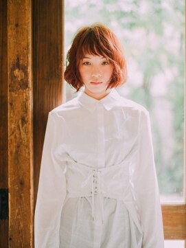 ラシエル 両国店(Laciel) 重ためボブのパーマアレンジ