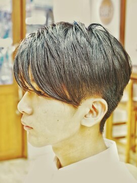 ハブ ヘアー サービス(Hub hair service) 前下がり２ブロックスタイル